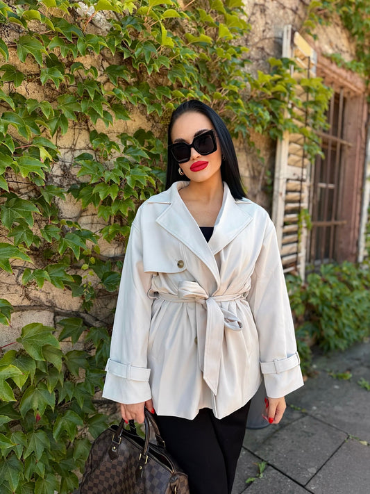 TRENCHCOAT CLASSY CREME