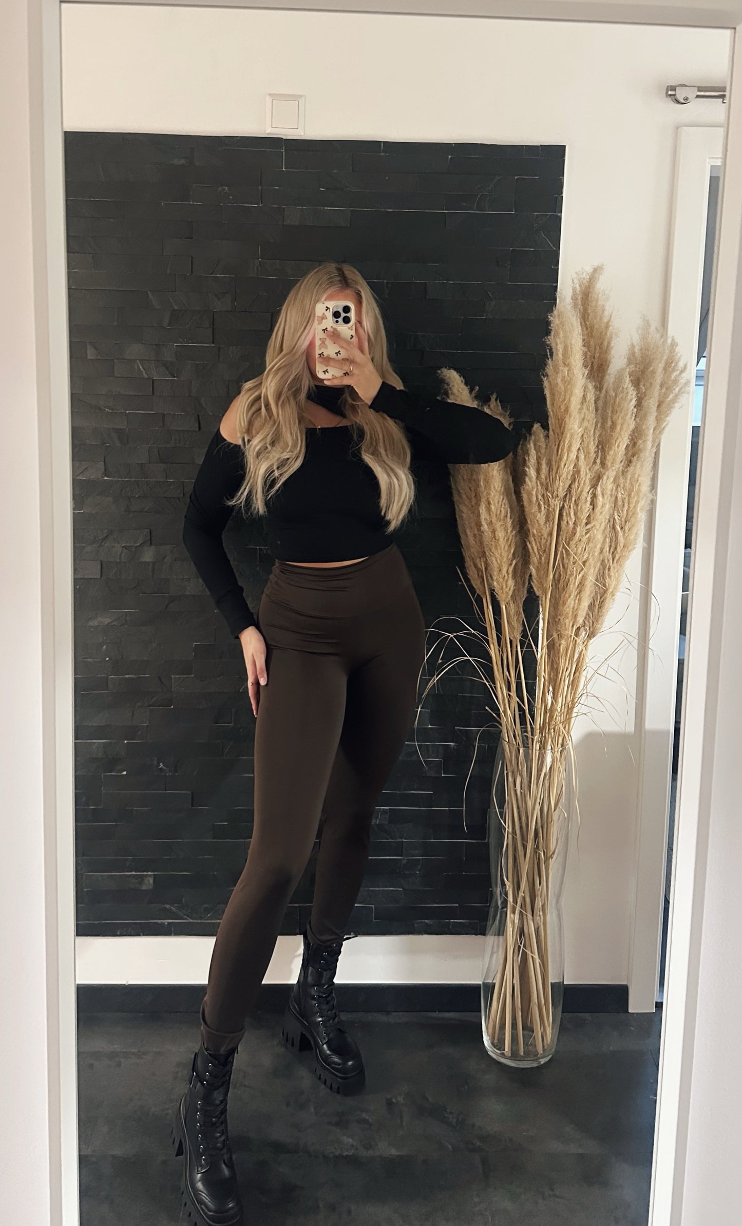 LEGGINGS SHAPE BUND BASIC – SCHOKO