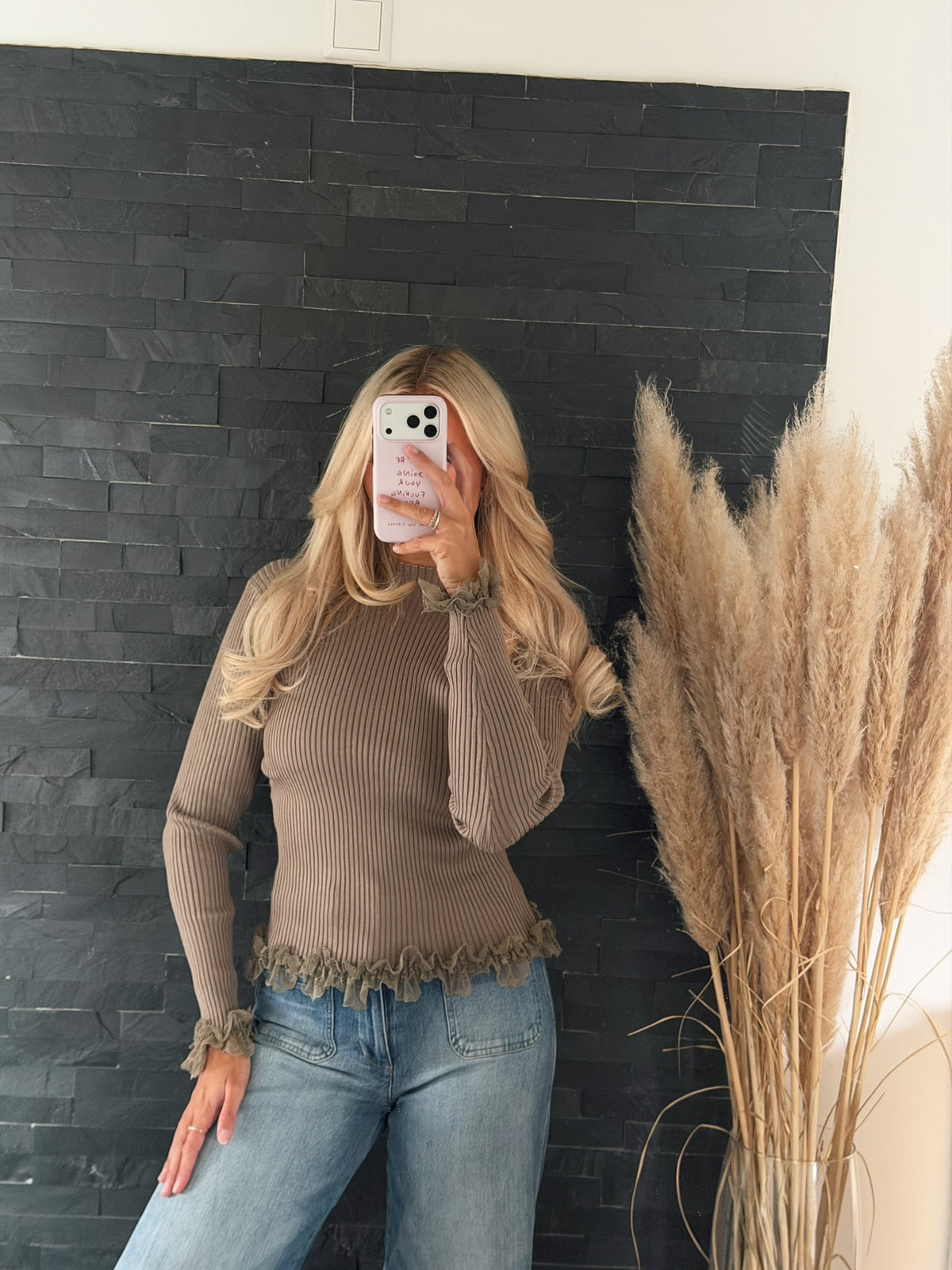 OBERTEIL JUNA LACE TAUPE