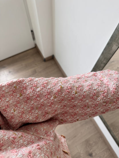 JACKE TWEED ROSA GLITZER