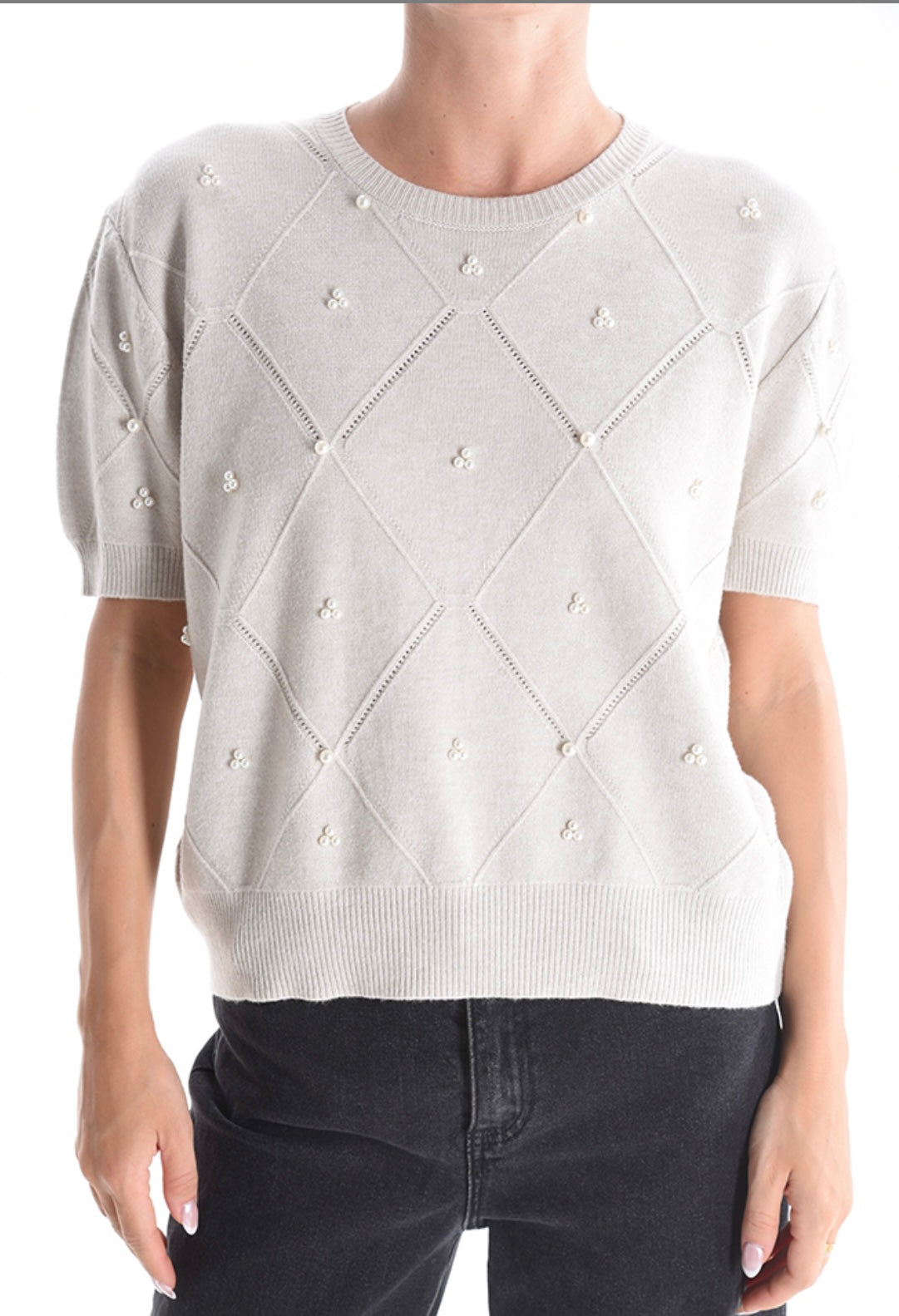 STRICKTOP PEARL DREAM KURZ