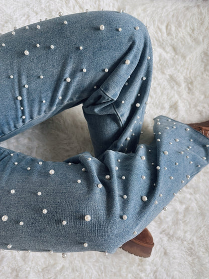 HIGHWAIST JEANS PEARL