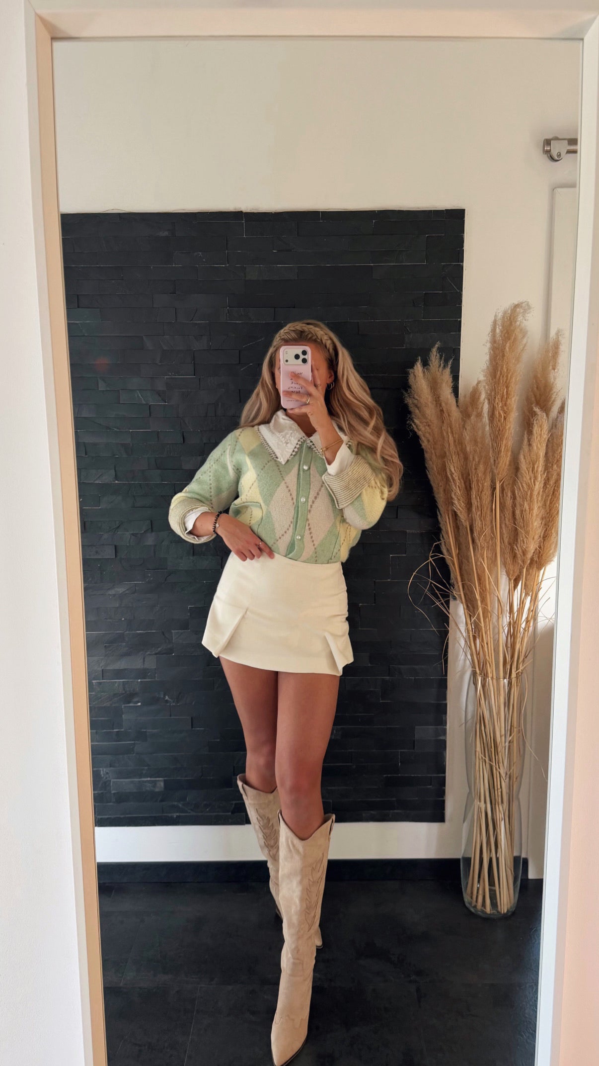 CARDIGAN MATCHA LOVE