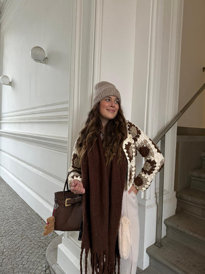 HÄKELCARDIGAN VINTAGE BLOSSOM