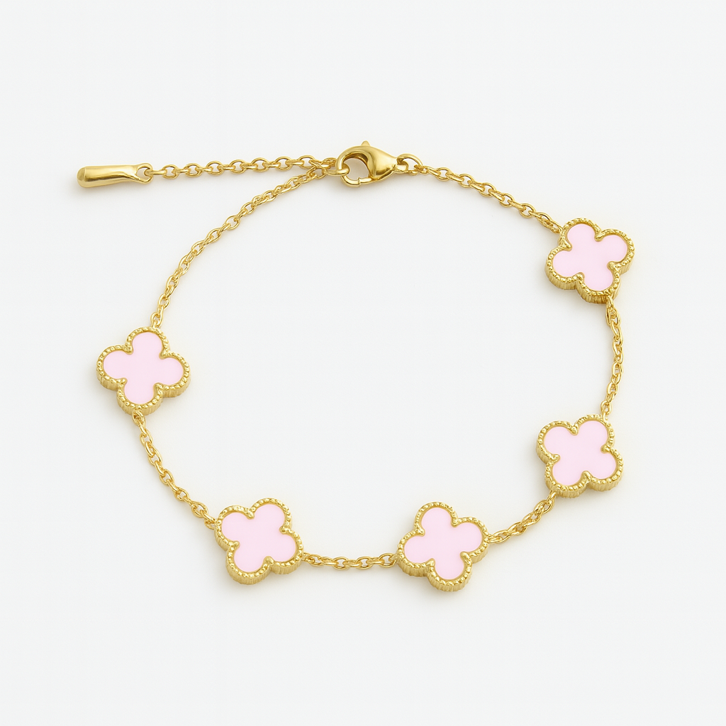 ARMBAND ROSÉ CHARM