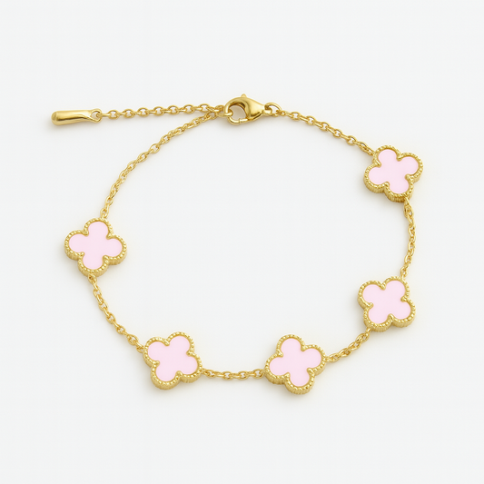 ARMBAND ROSÉ CHARM
