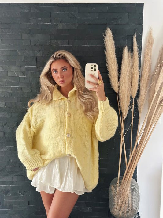 CARDIGAN DOLCE ZARTGELB