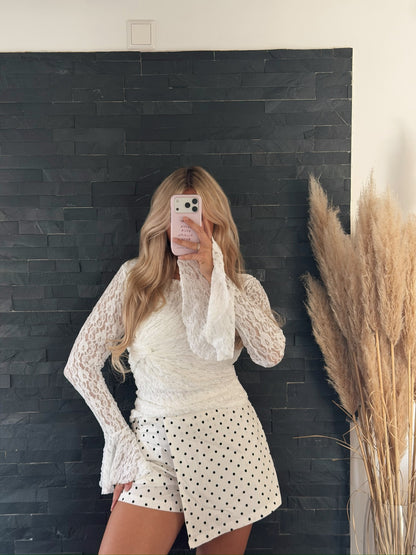 OBERTEIL LIA LACE WEISS