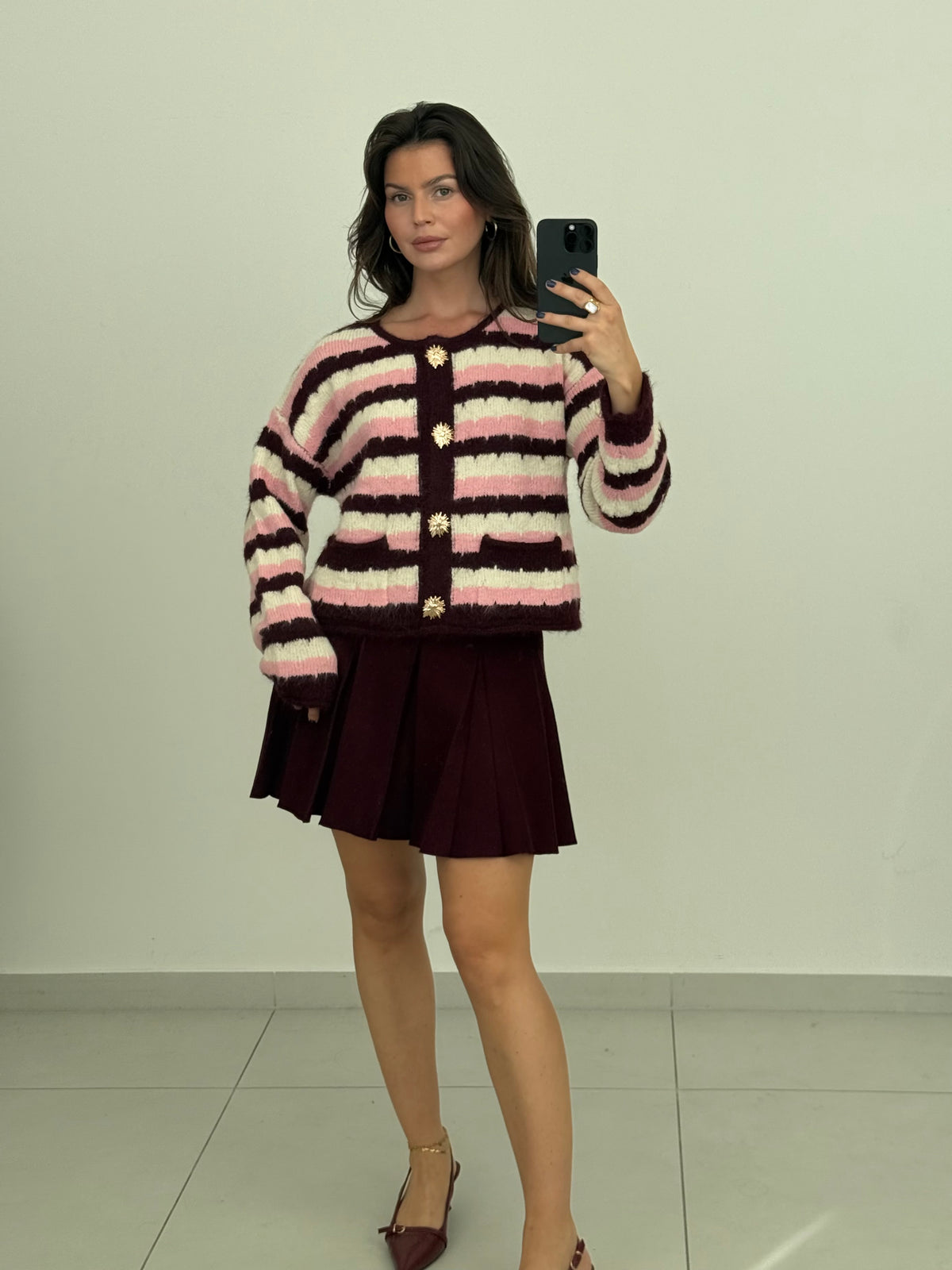 CARDIGAN BERRY LOVE